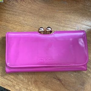 Ted Backer Patent Leather Wallet